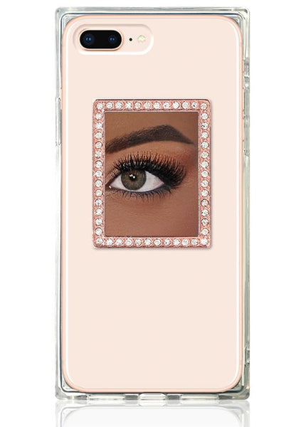 Crystal  Cell Phone Mirror square