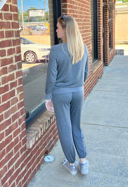 Grey Jogger Set