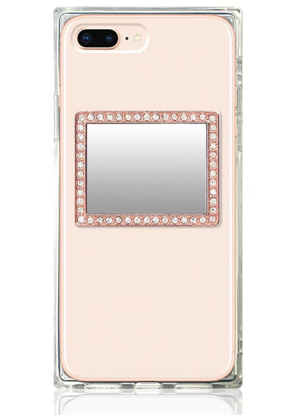 Crystal  Cell Phone Mirror square