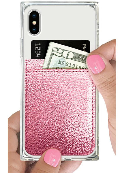 Faux Leather Phone Wallet