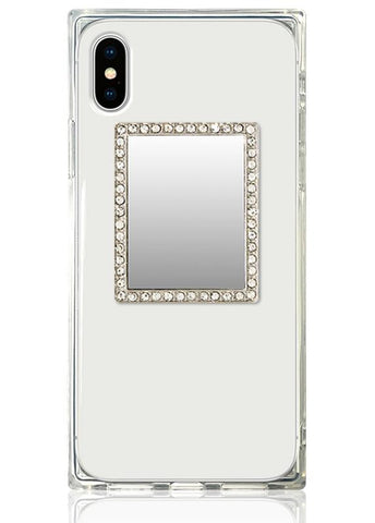 Crystal  Cell Phone Mirror square