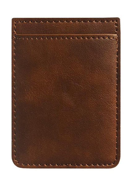 Brown leather Phone Pocket