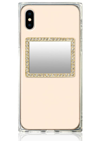 Crystal  Cell Phone Mirror square