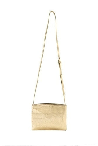 Orla Metallic Crossbody bag by Shiraleah